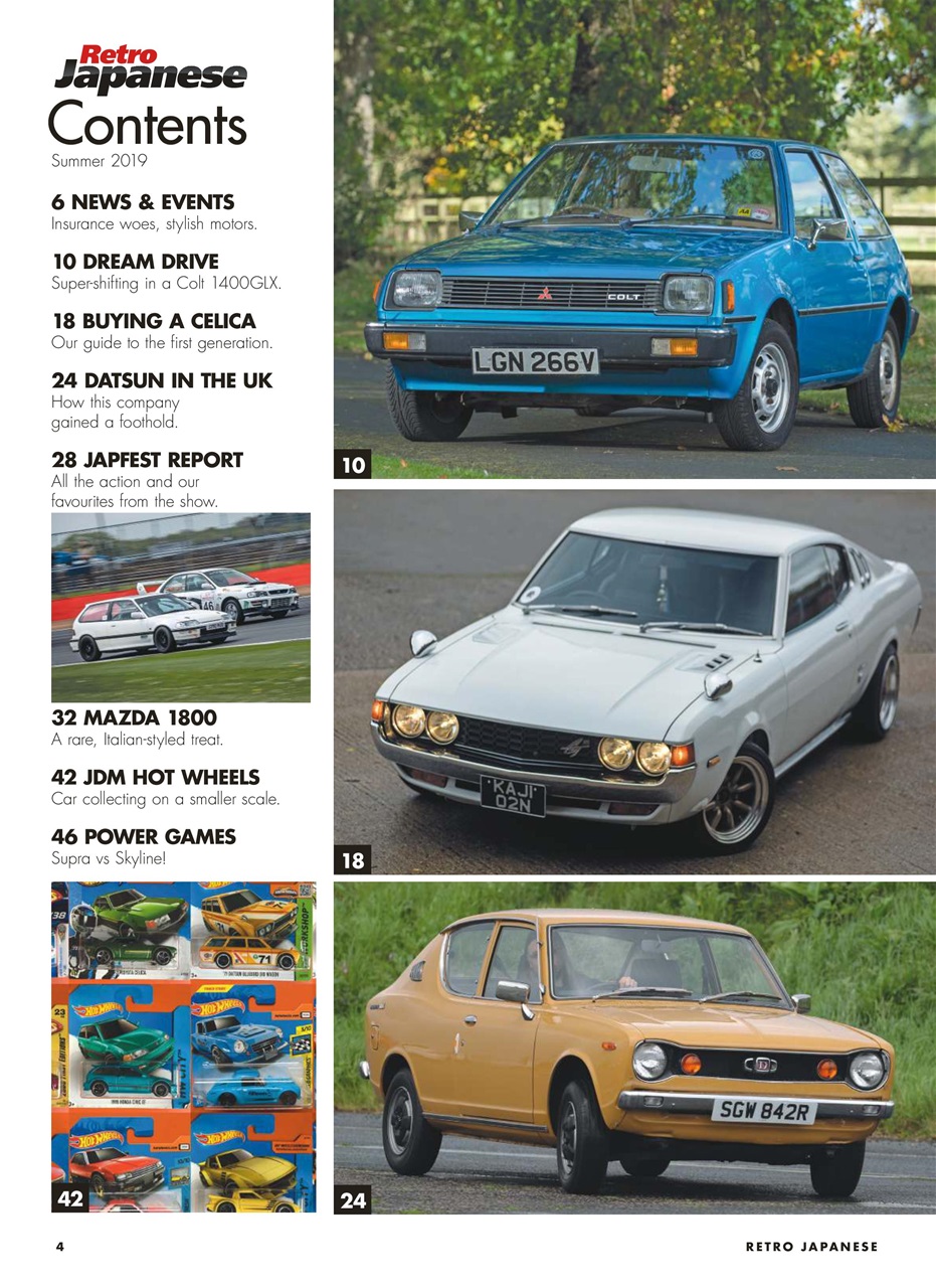 Retro Japanese Preview Pages