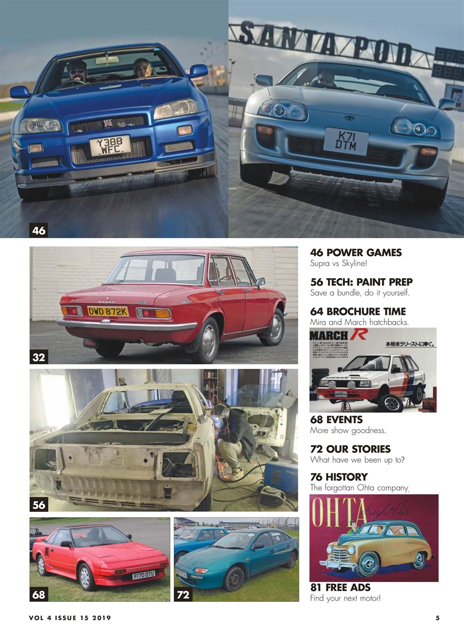 Retro Japanese Preview Pages