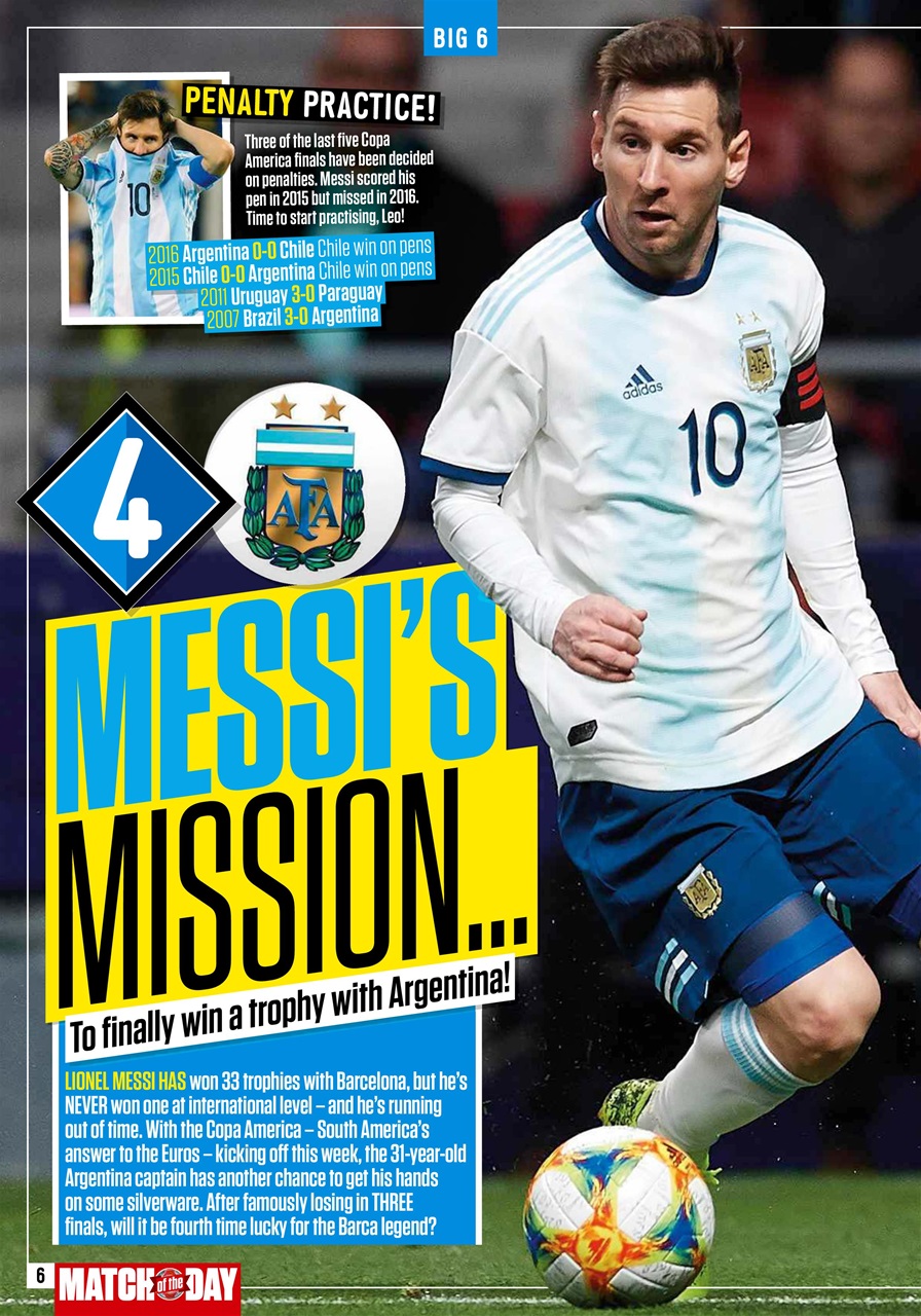 Match of the Day Preview Pages