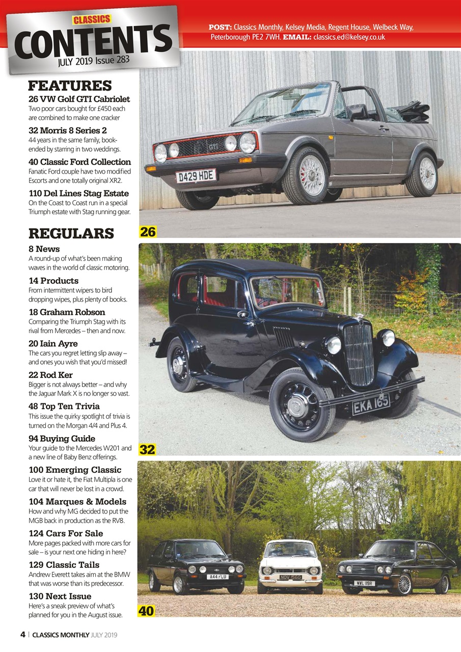 Classics World Preview Pages