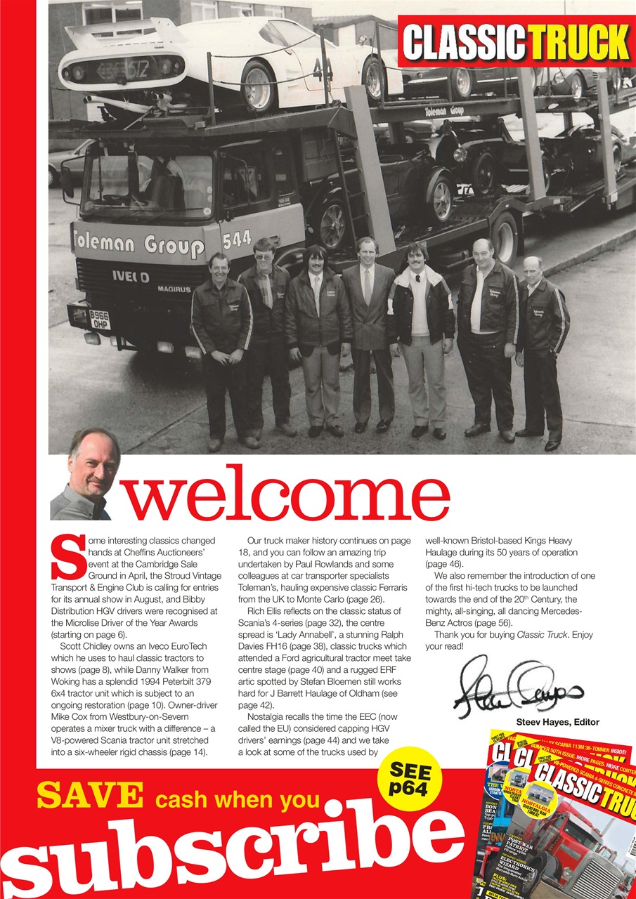 Classic Truck (OLD) Preview Pages