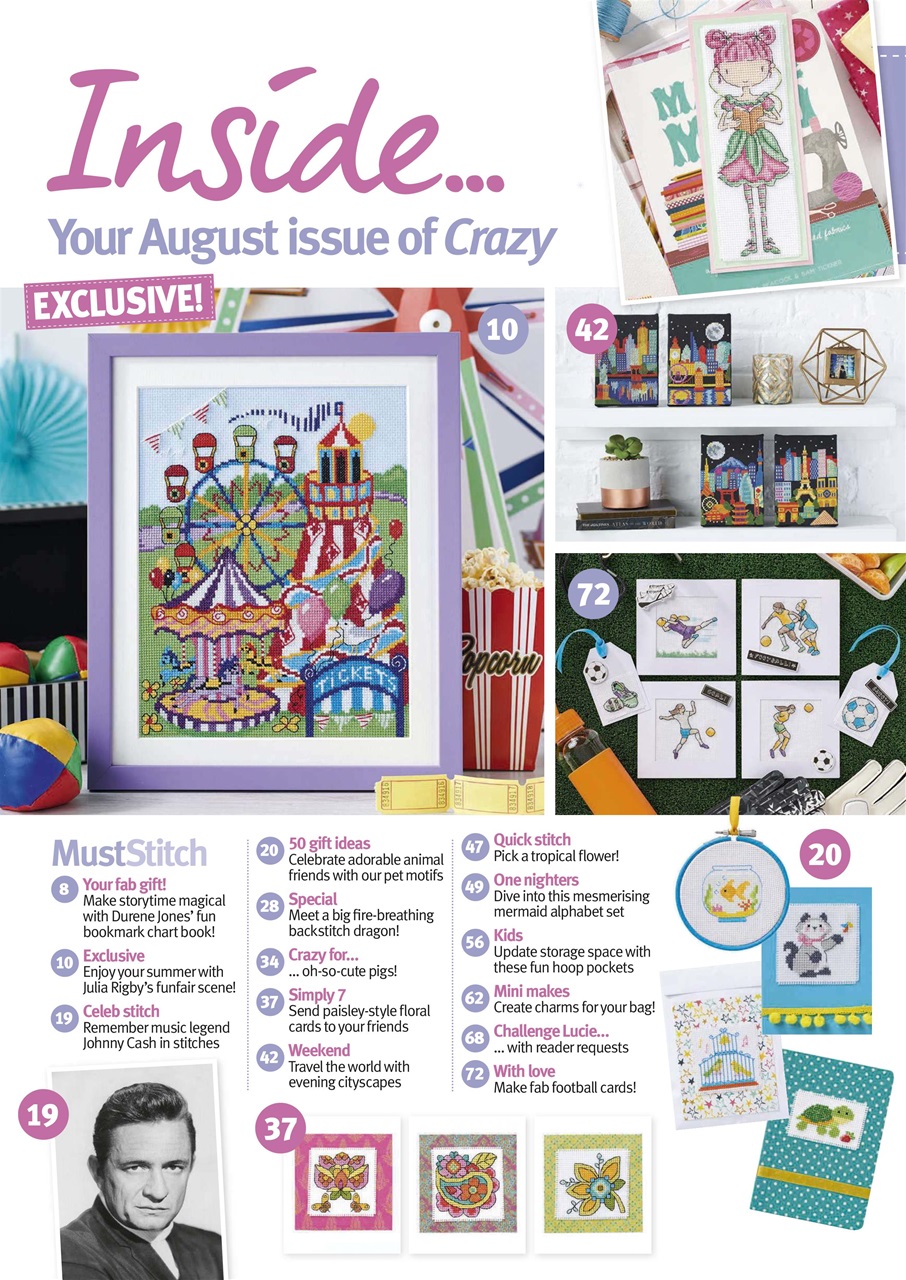 Cross Stitch Crazy Preview Pages