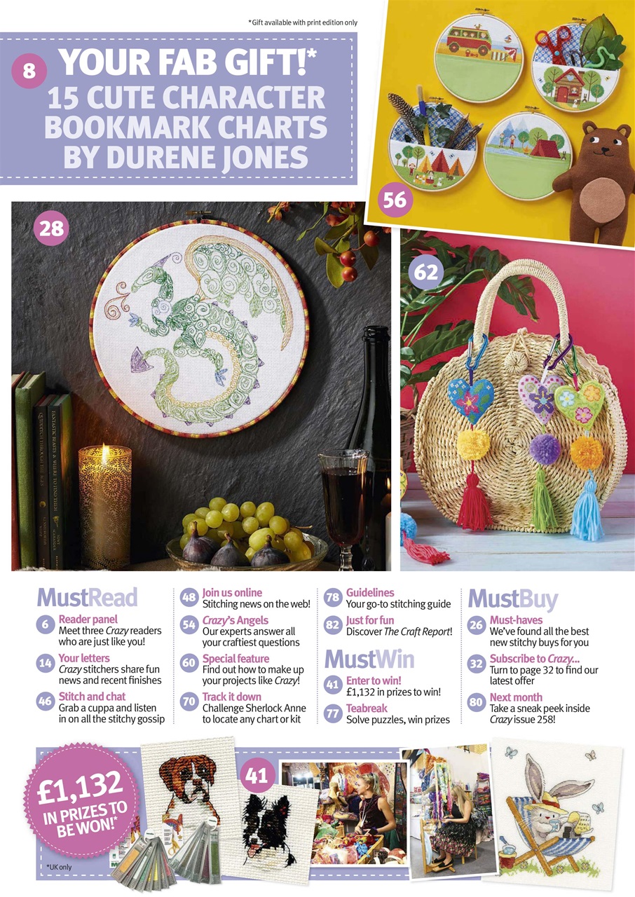 Cross Stitch Crazy Preview Pages