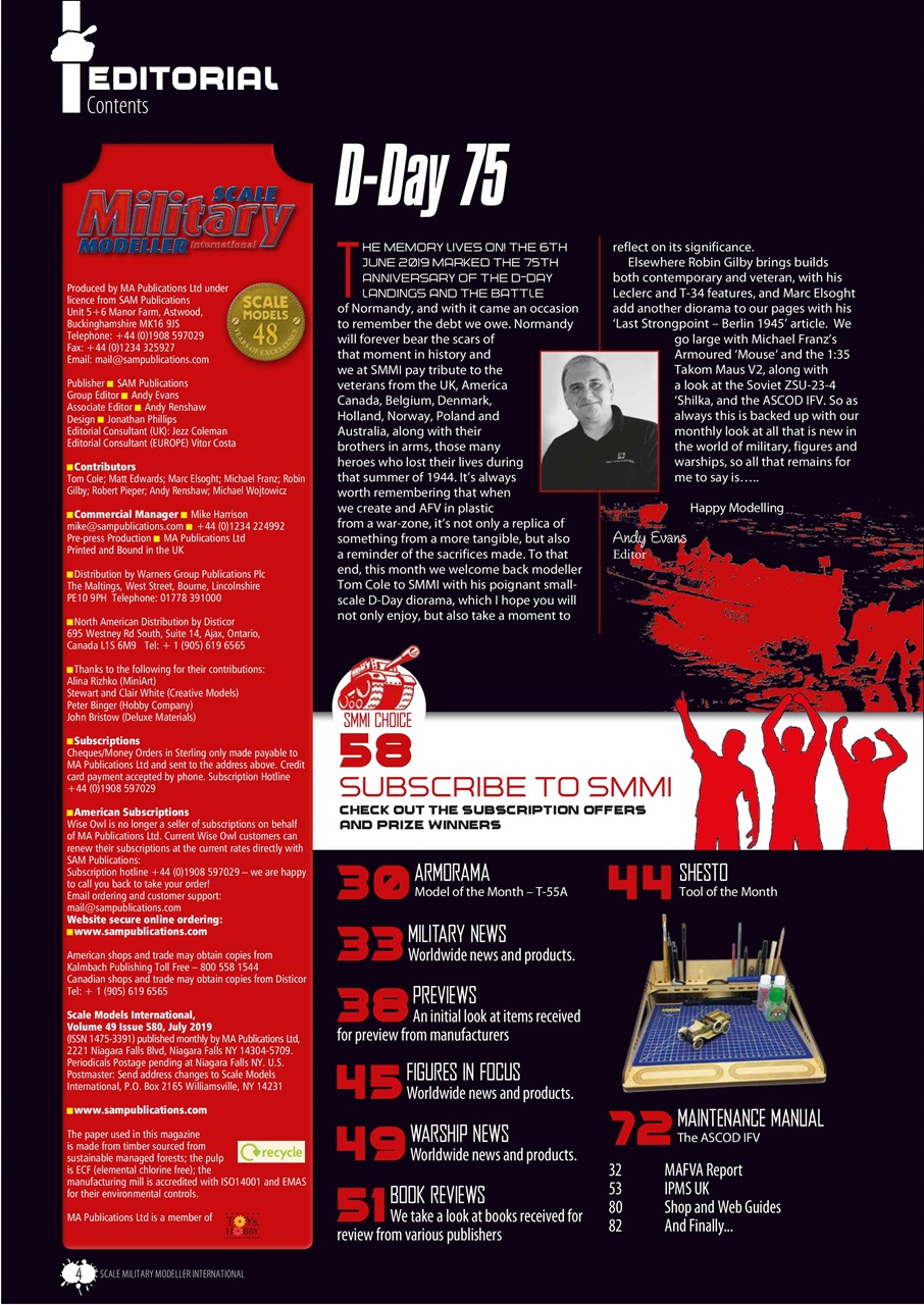Scale Aviation and Military Modeller International (M) Preview Pages