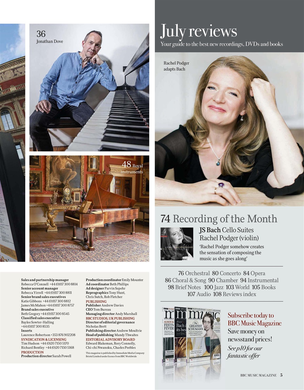 BBC Music Magazine Preview Pages
