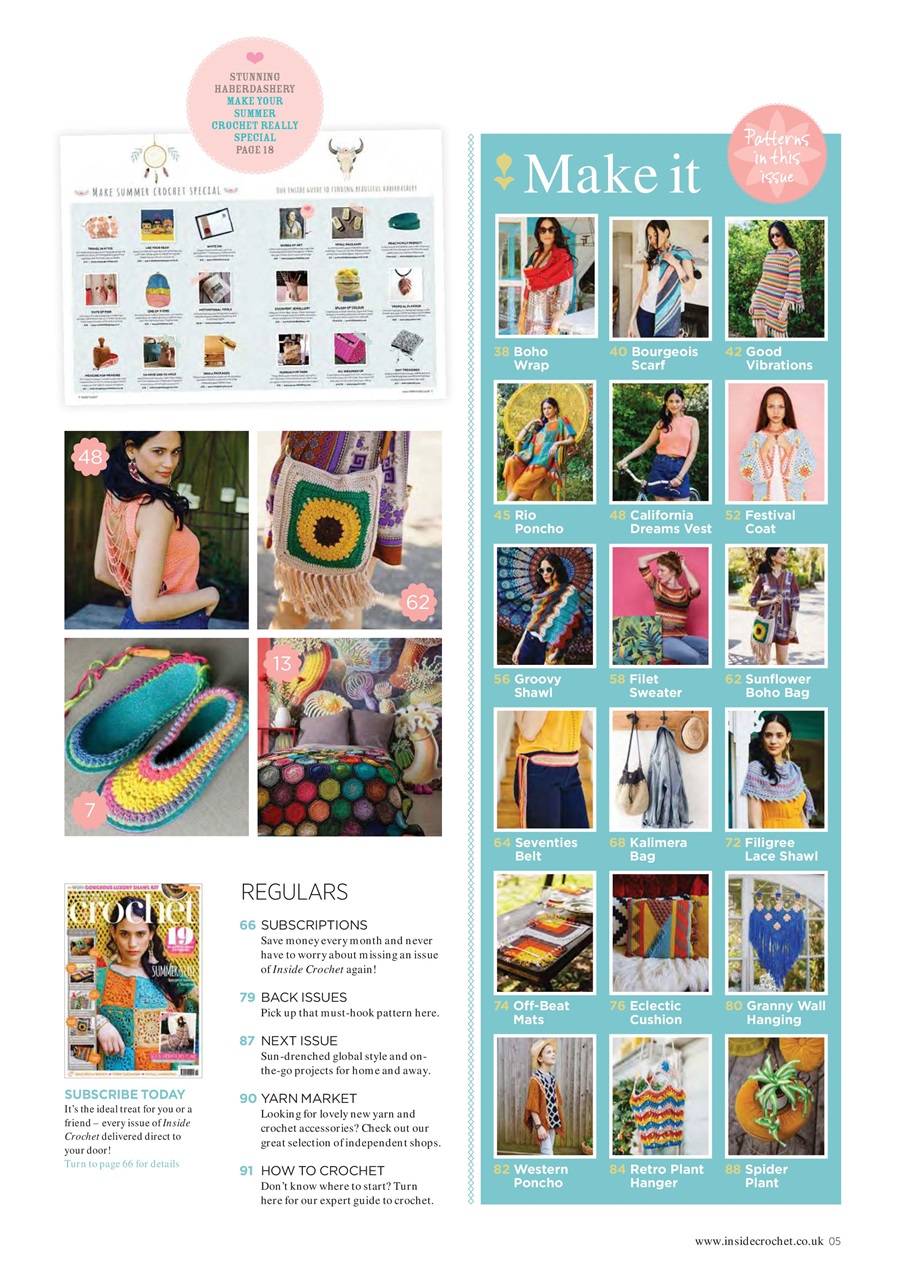 Inside Crochet Preview Pages