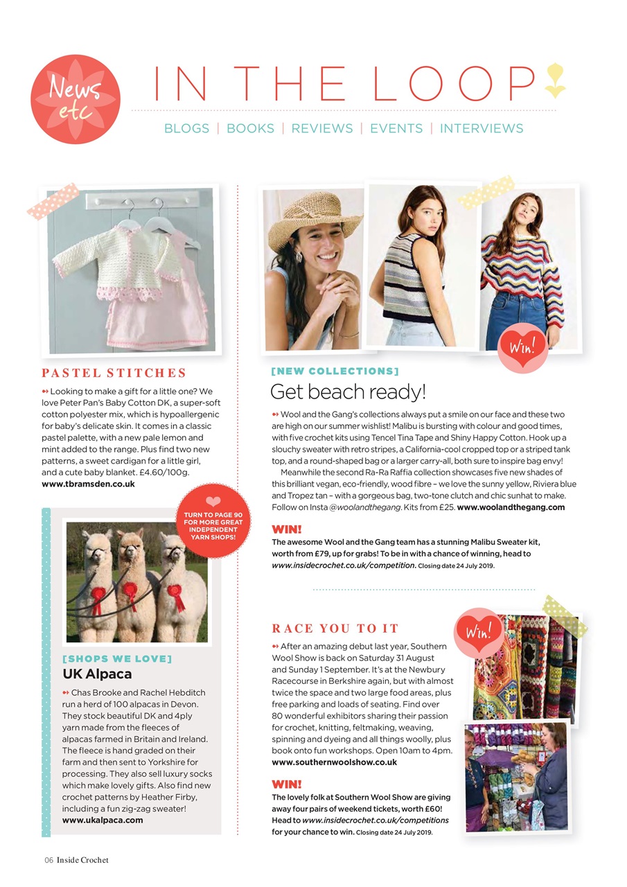 Inside Crochet Preview Pages