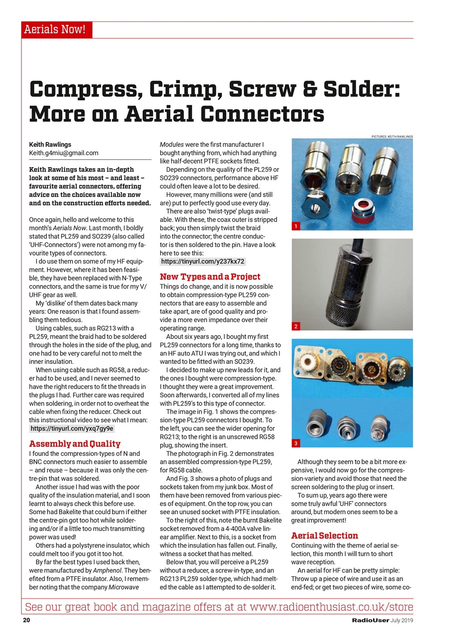 Radio User Preview Pages