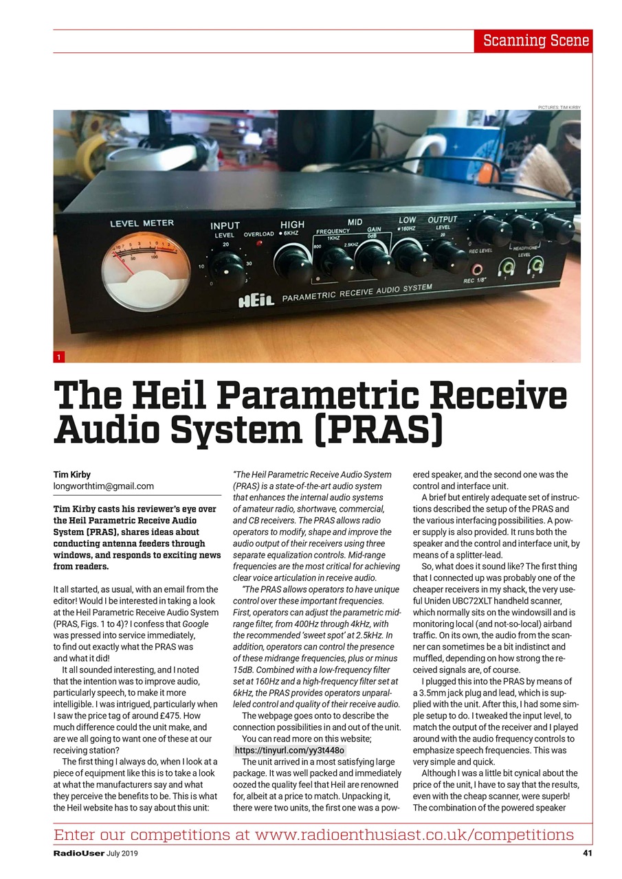 Radio User Preview Pages