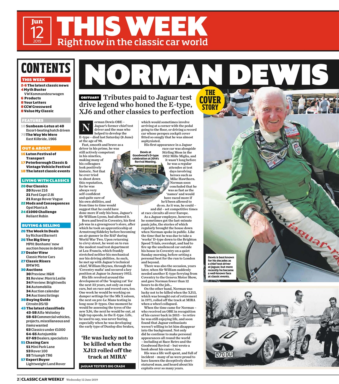 Classic Car Weekly Preview Pages