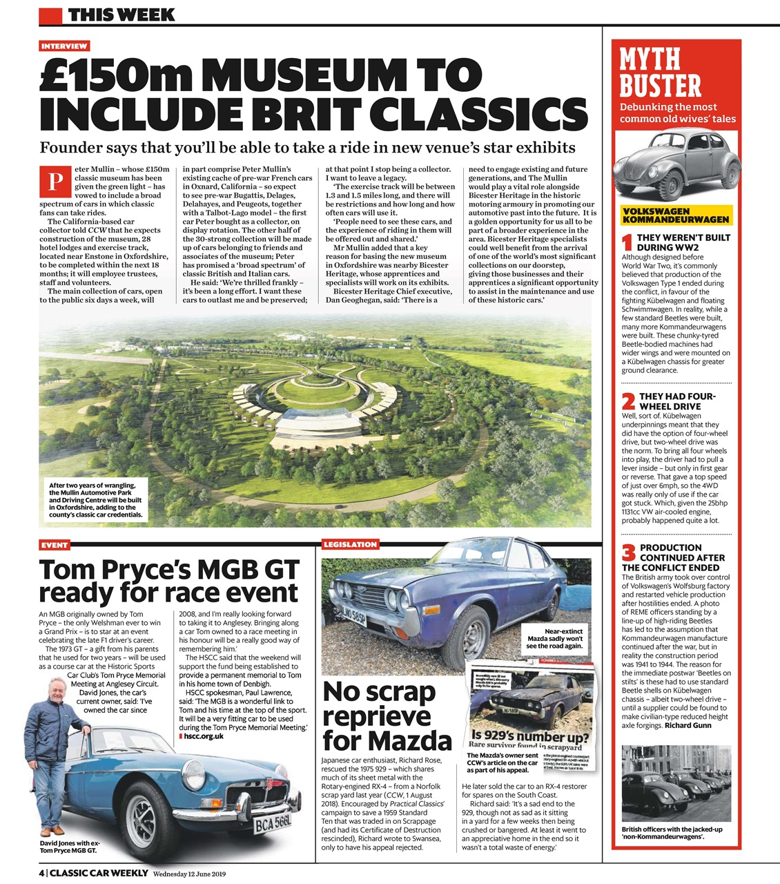 Classic Car Weekly Preview Pages