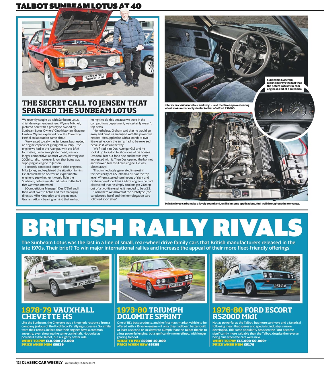 Classic Car Weekly Preview Pages
