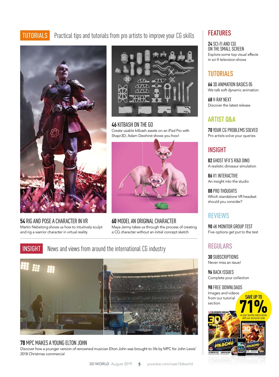 3D World Preview Pages