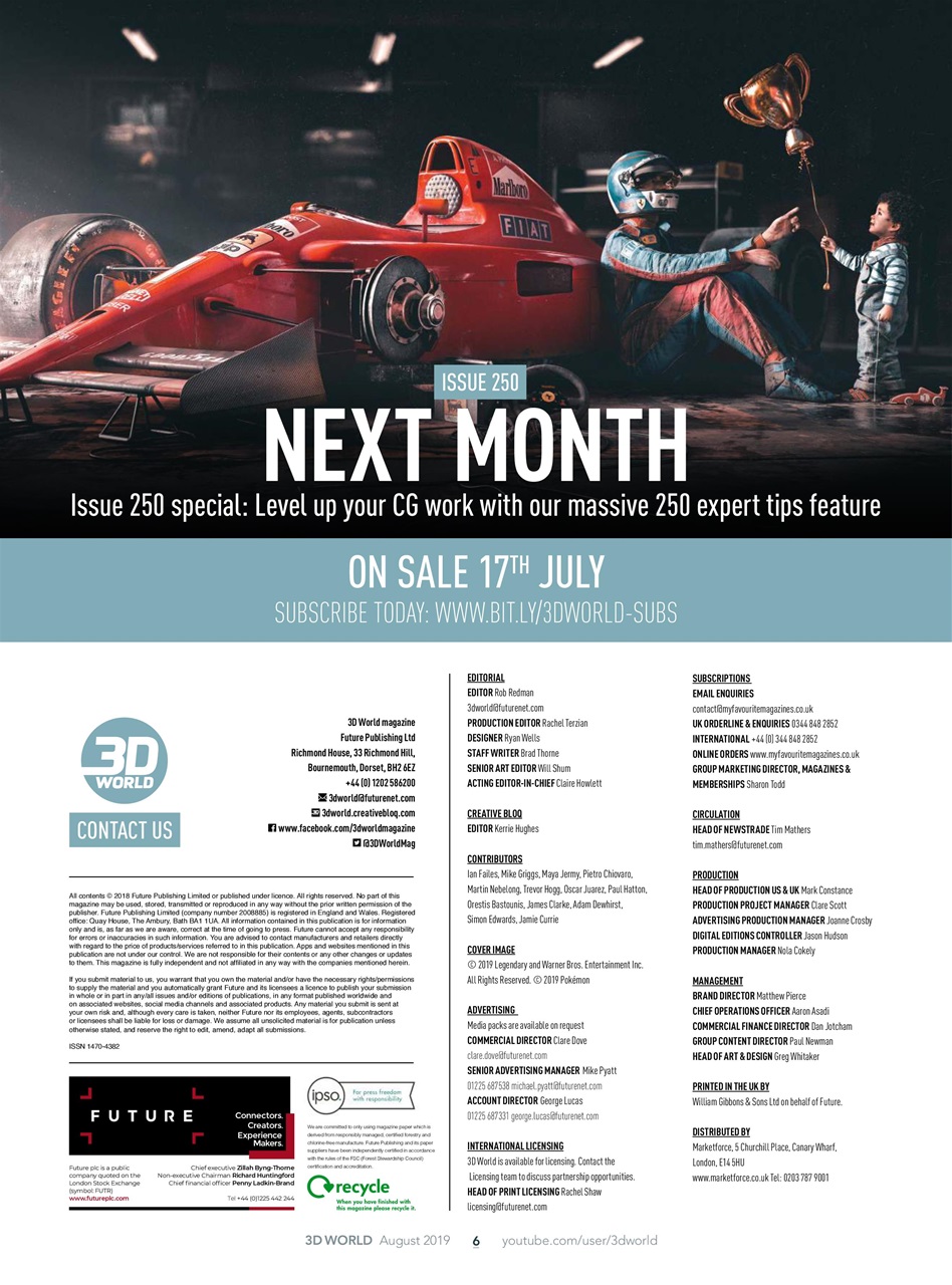 3D World Preview Pages