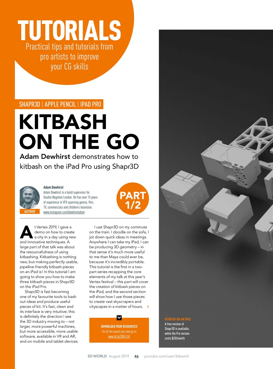 3D World Preview Pages