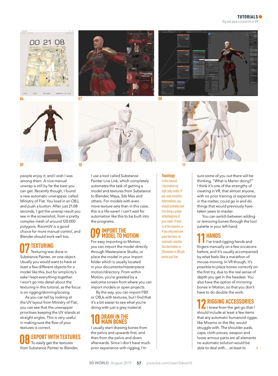 3D World Preview Pages