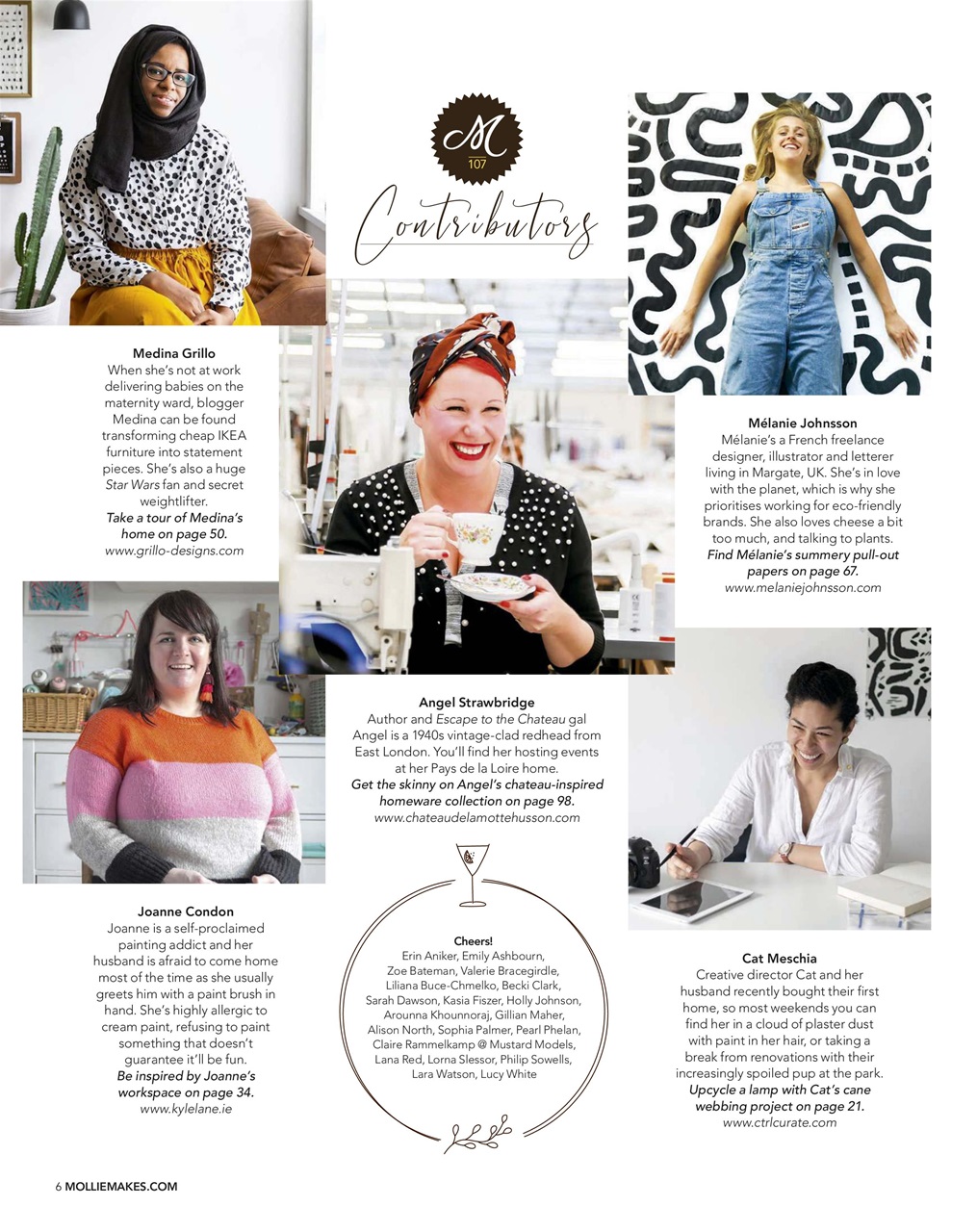 Mollie magazine Preview Pages