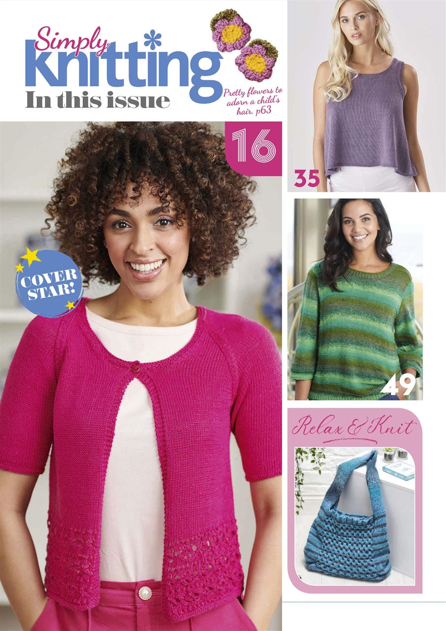 Simply Knitting Preview Pages