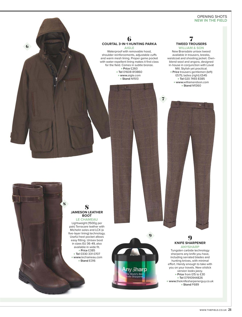 The Field Preview Pages