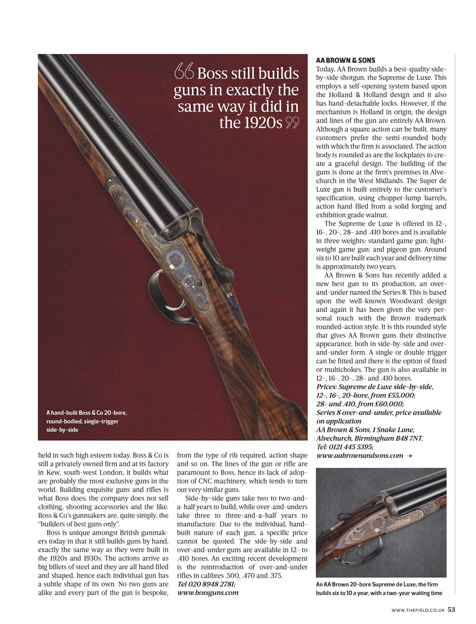 The Field Preview Pages