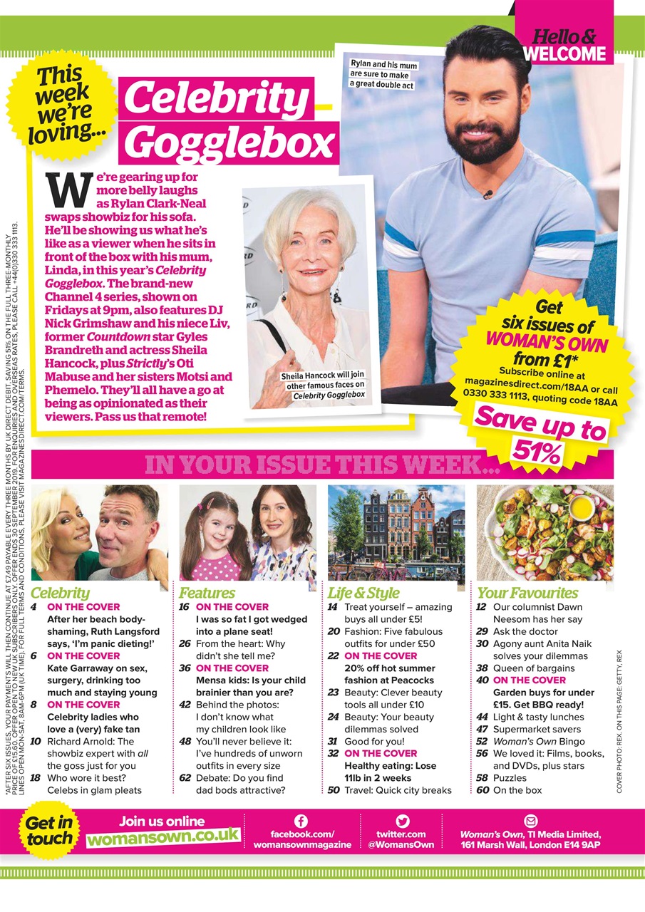 Woman's Own Preview Pages