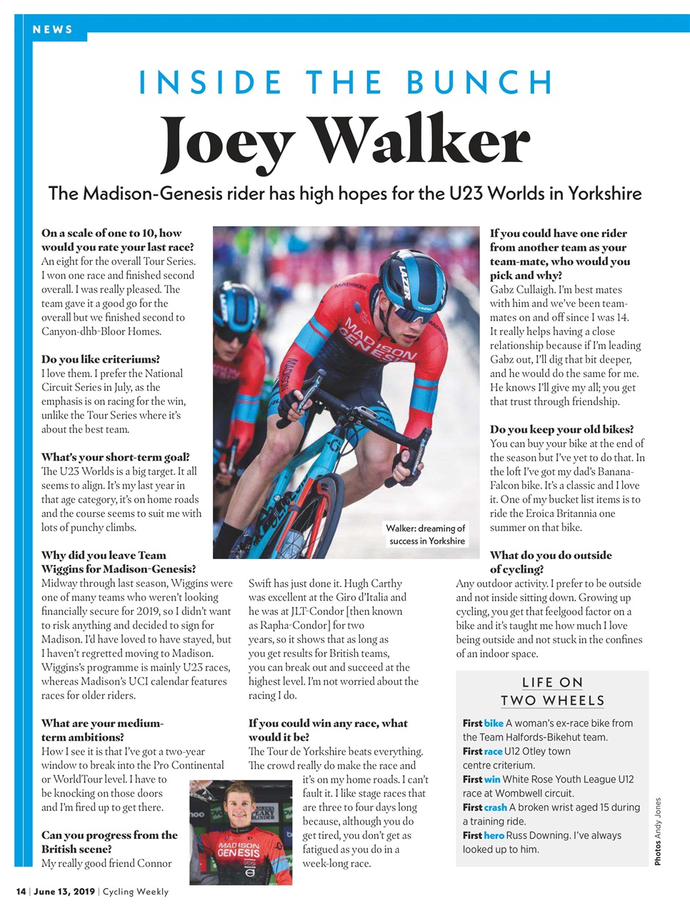 Cycling Weekly Preview Pages