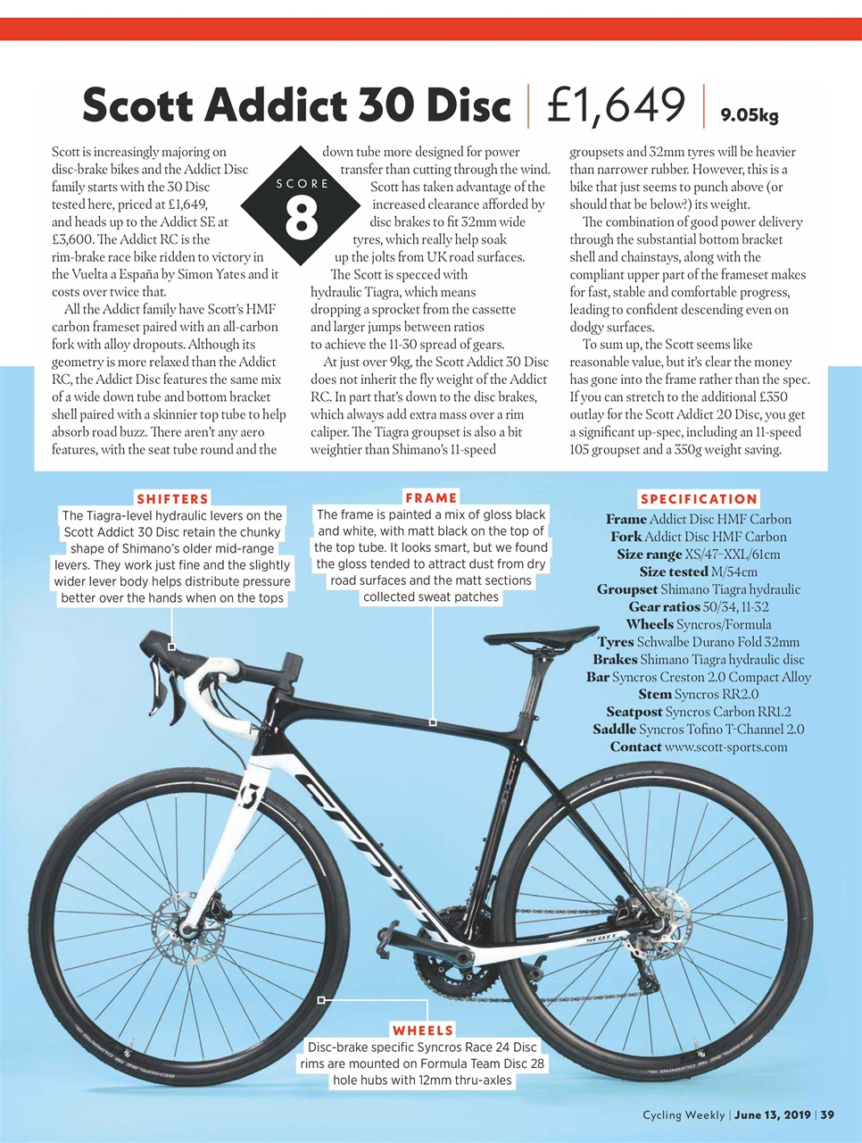 Cycling Weekly Preview Pages
