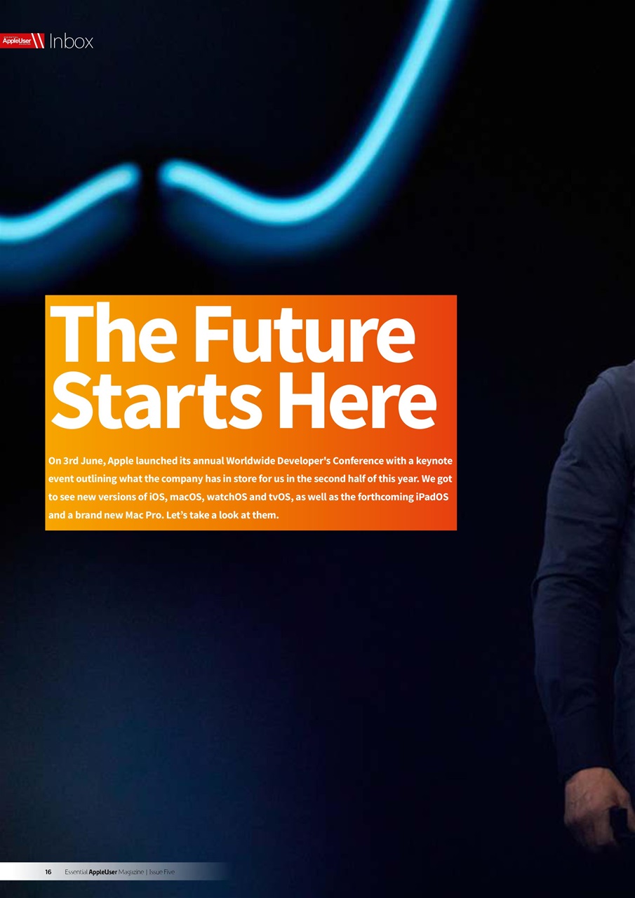 Essential Apple User Preview Pages