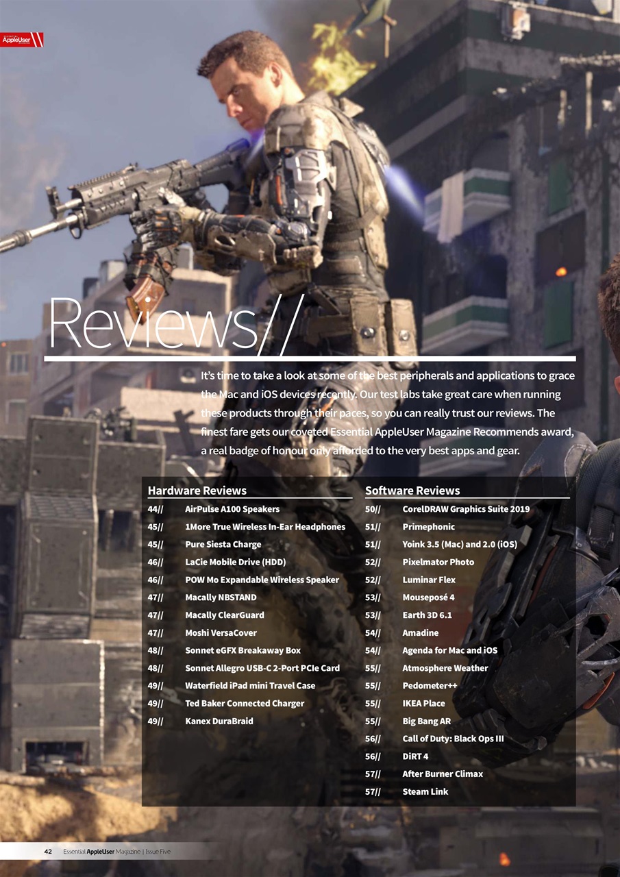 Essential Apple User Preview Pages