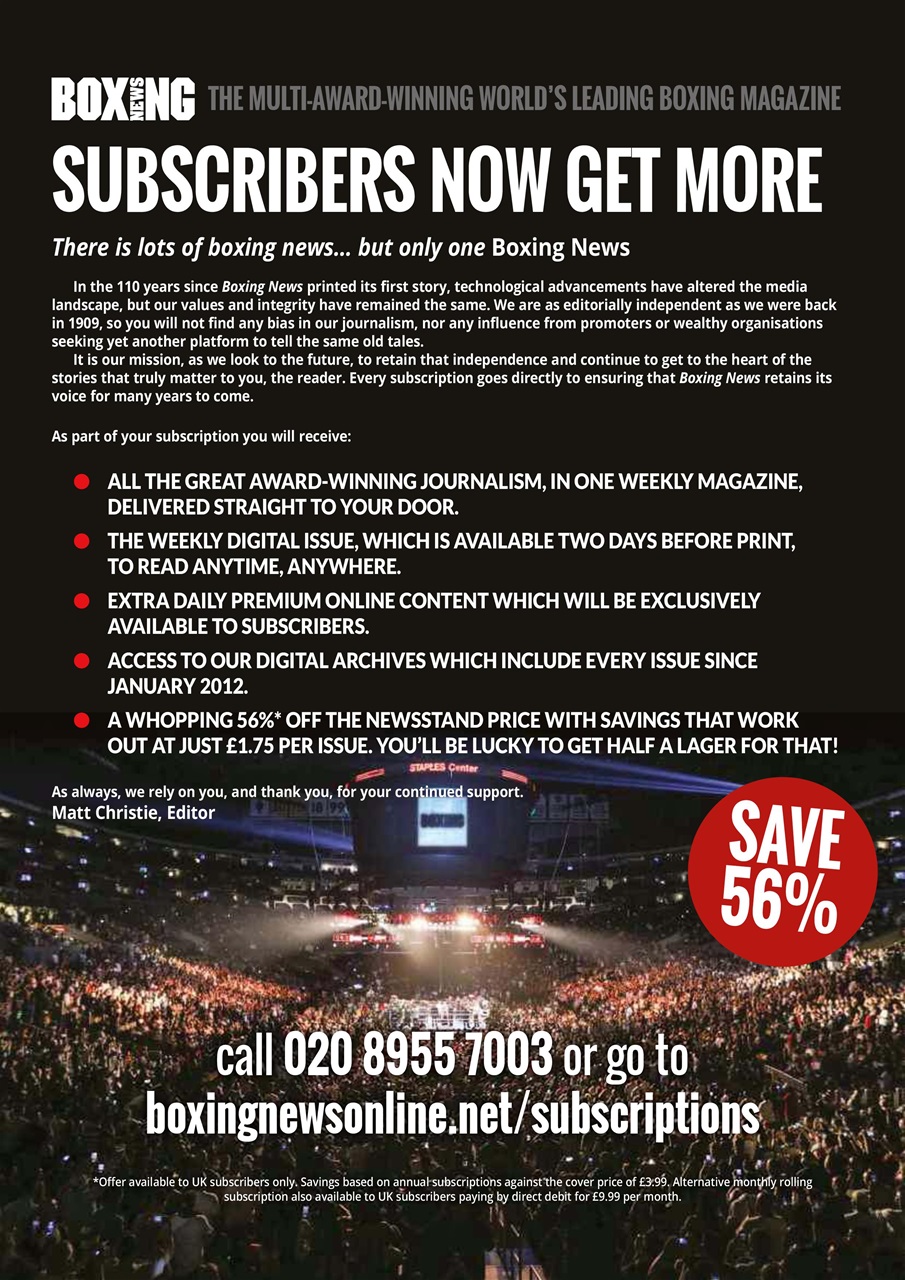 Boxing News Preview Pages