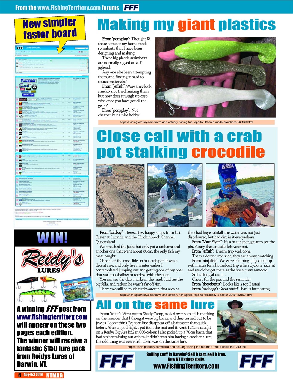North Australian Fishing and Outdoors Magazine Preview Pages