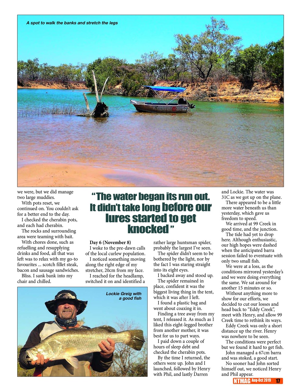 North Australian Fishing and Outdoors Magazine Preview Pages