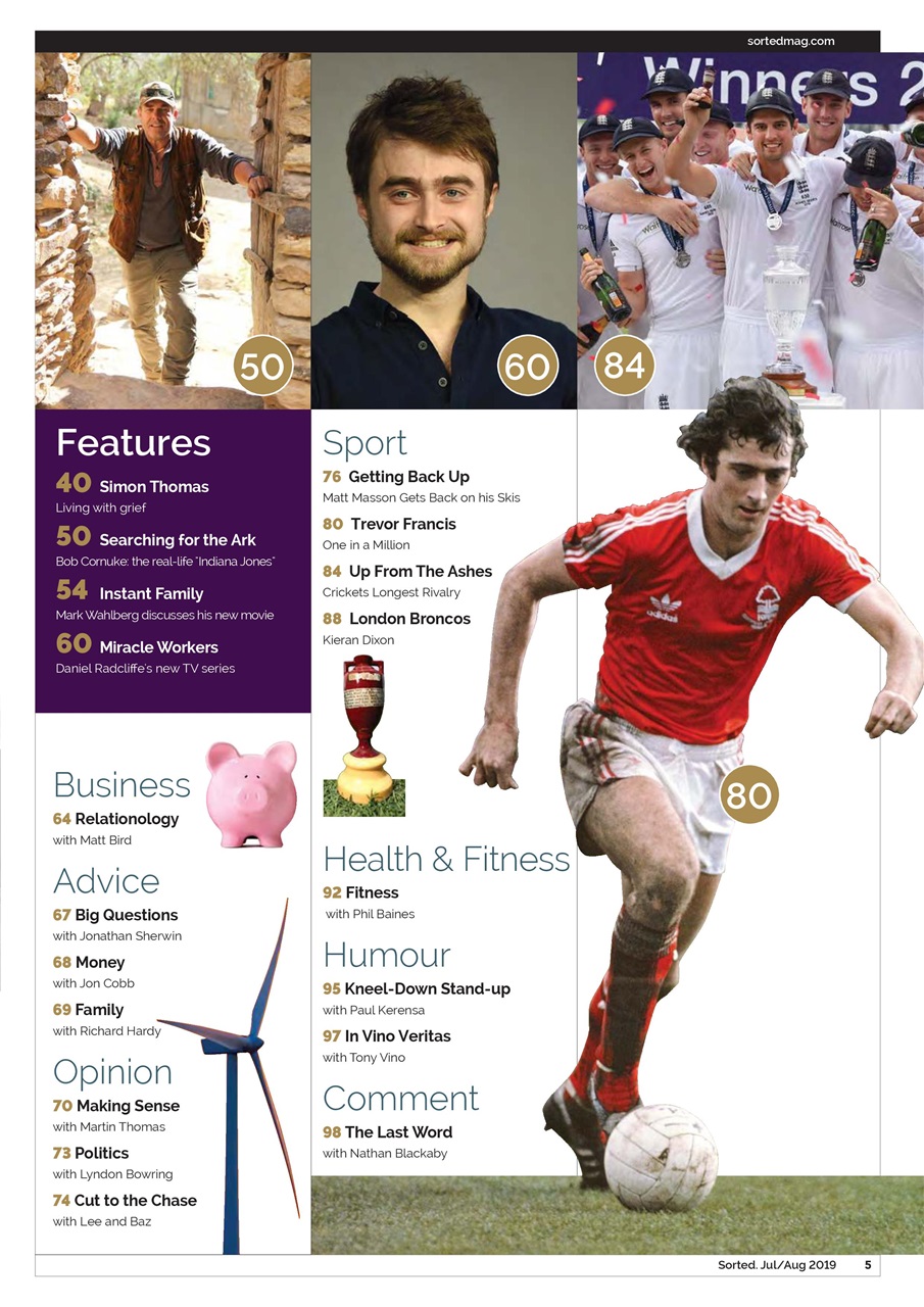 Sorted Magazine – The men's mag with morals Preview Pages