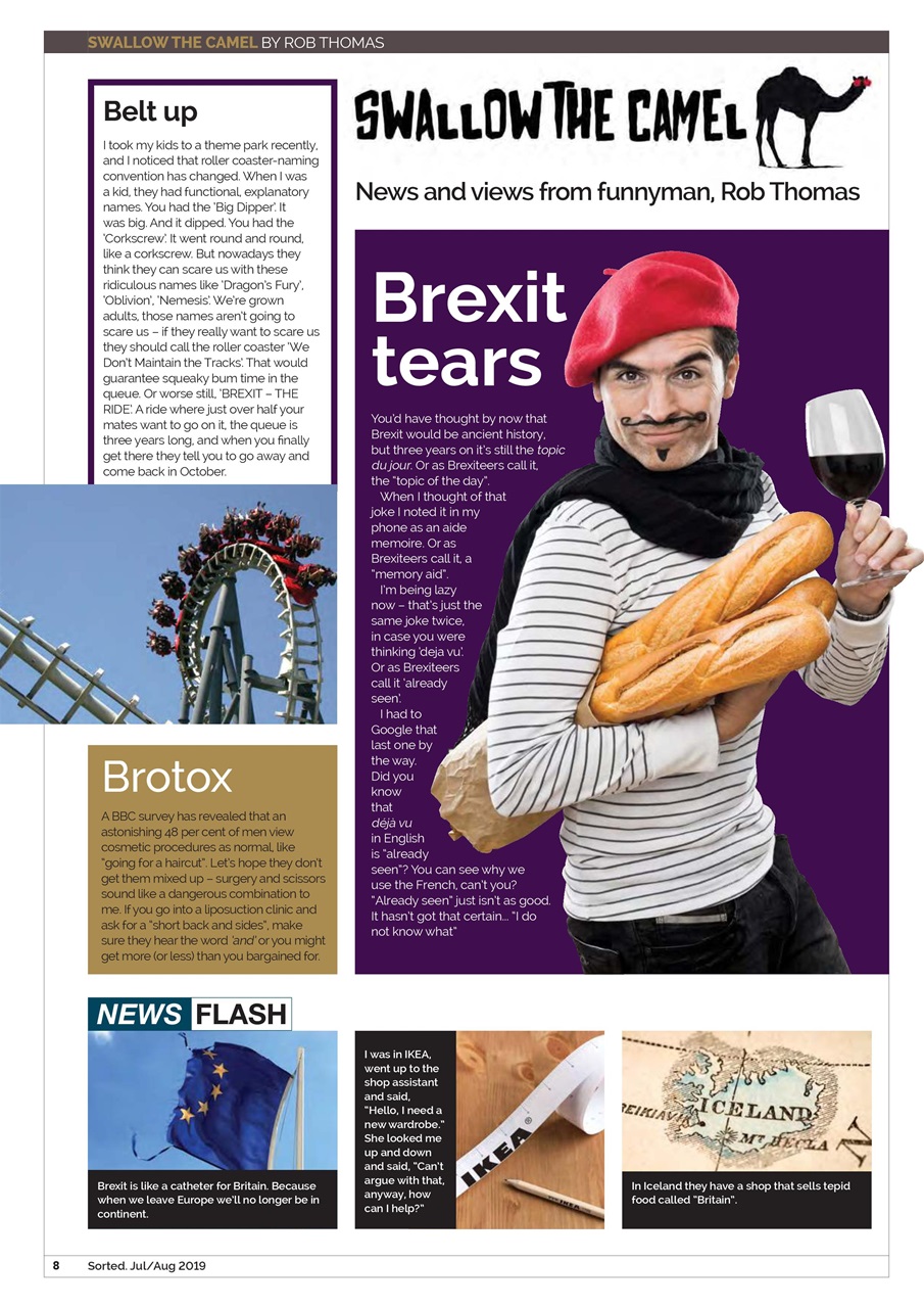 Sorted Magazine – The men's mag with morals Preview Pages