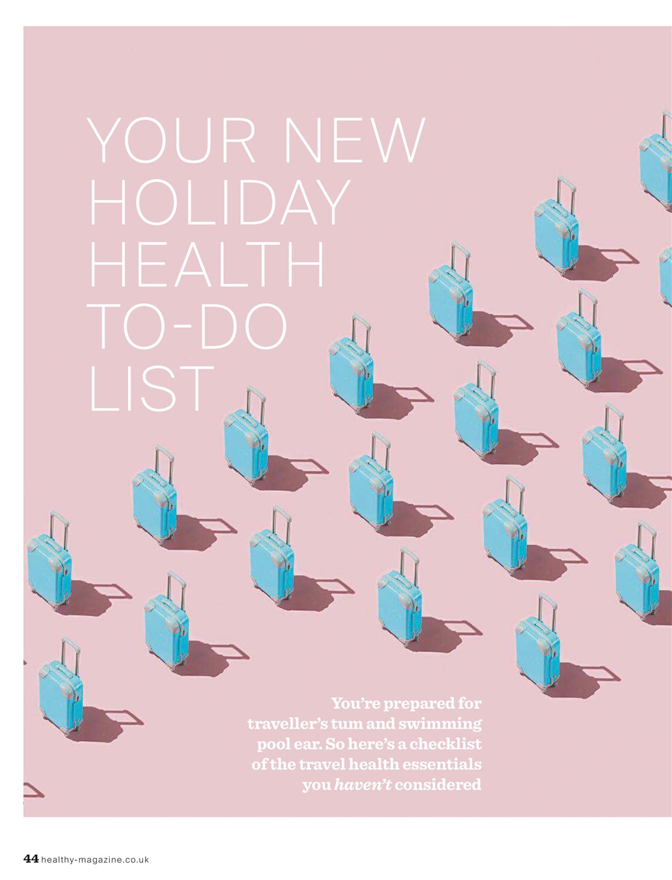 Healthy Magazine Preview Pages