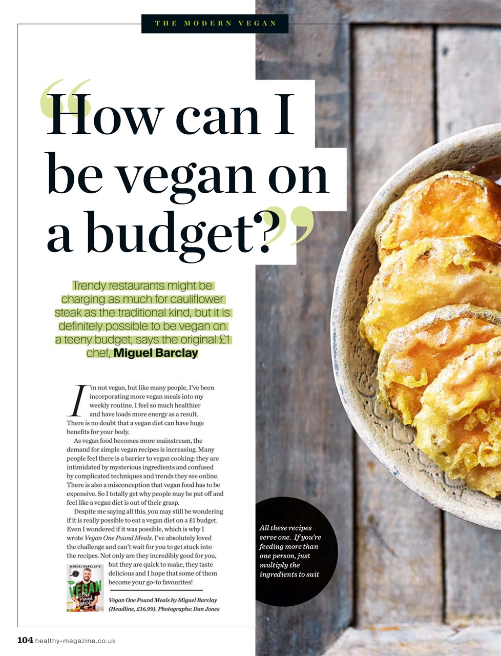 Healthy Magazine Preview Pages