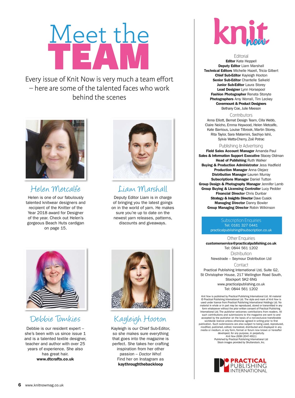 Knit Now Preview Pages