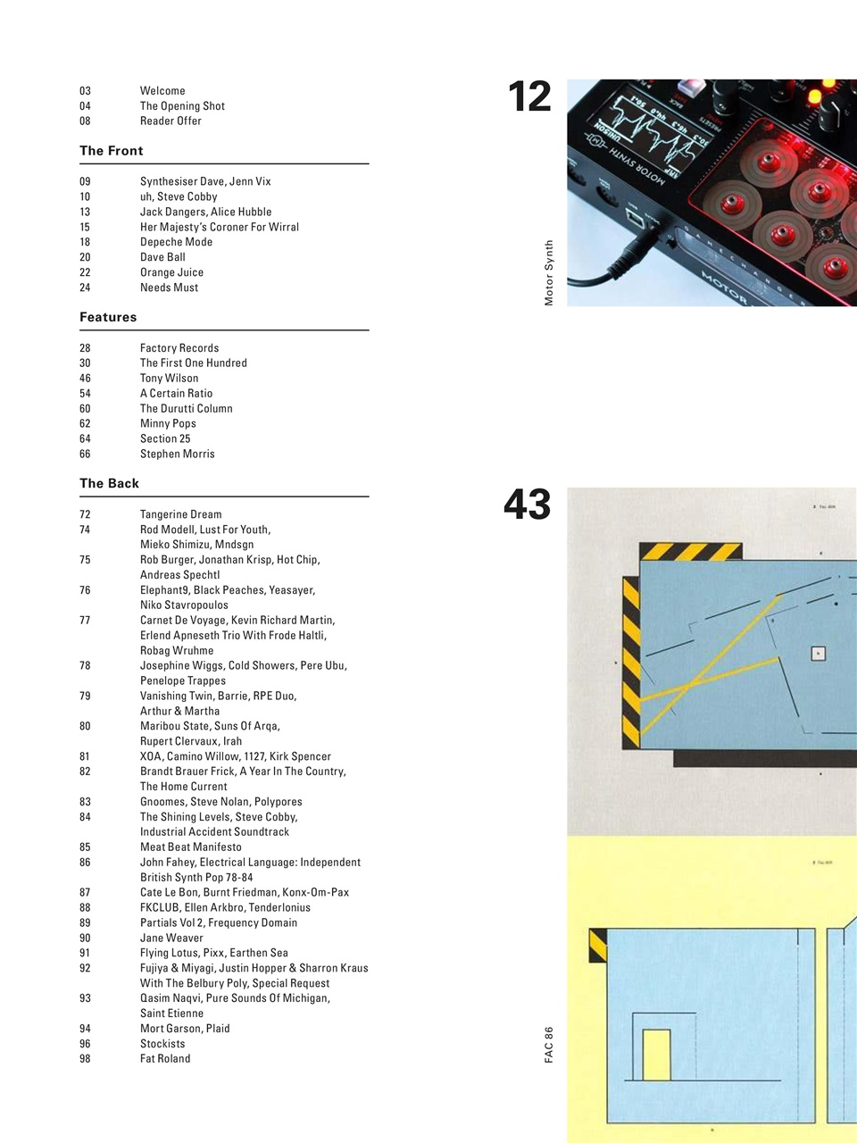 Electronic Sound Preview Pages