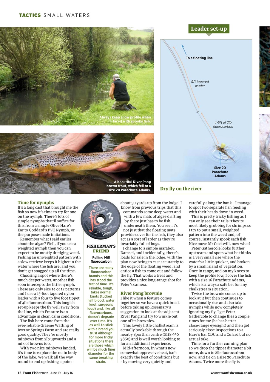 Trout Fisherman Preview Pages