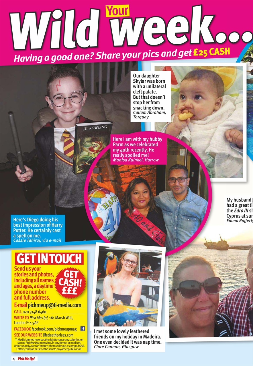 Pick Me Up Preview Pages