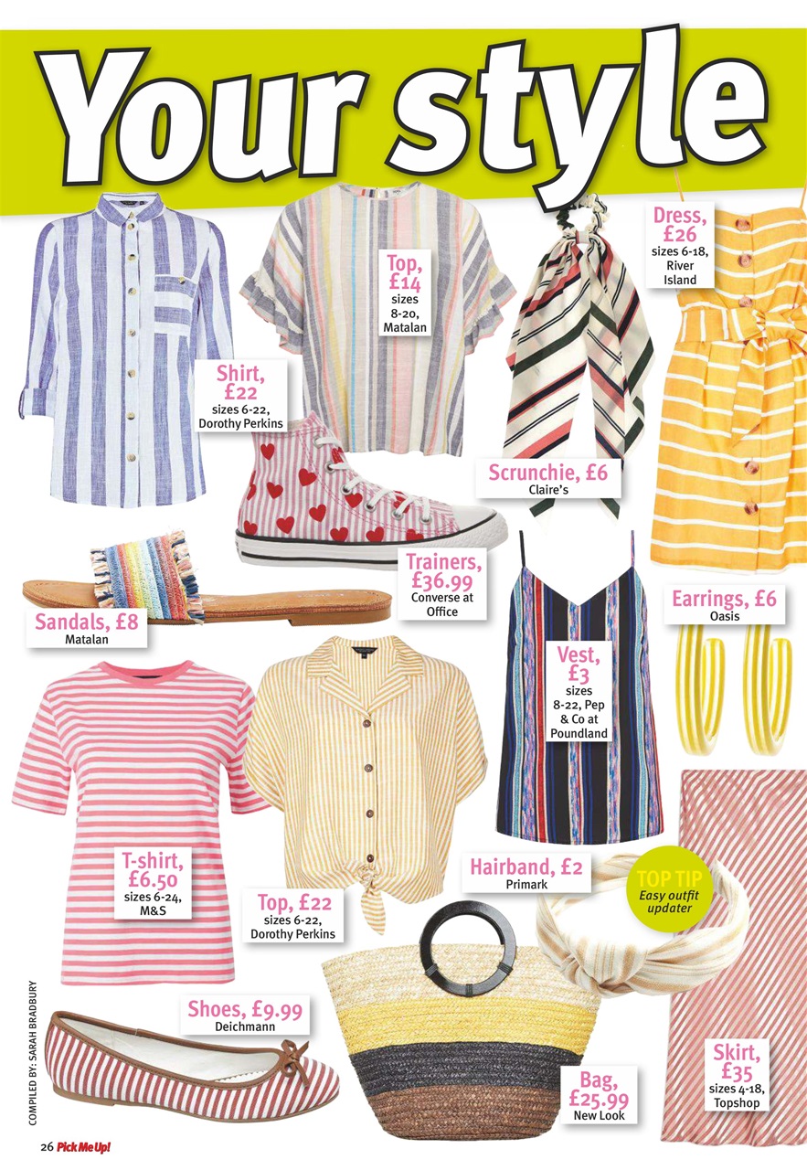 Pick Me Up Preview Pages