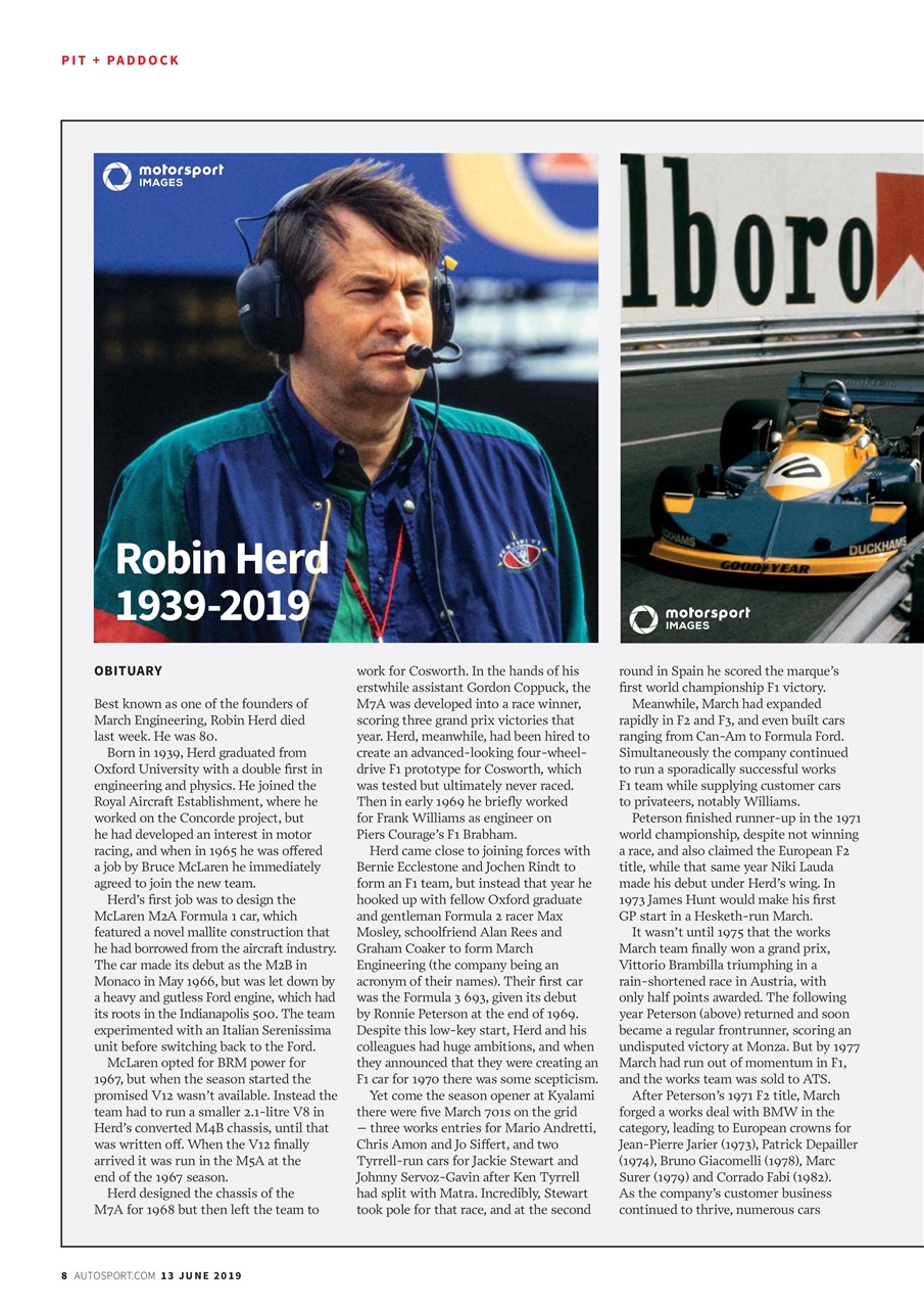Autosport Preview Pages
