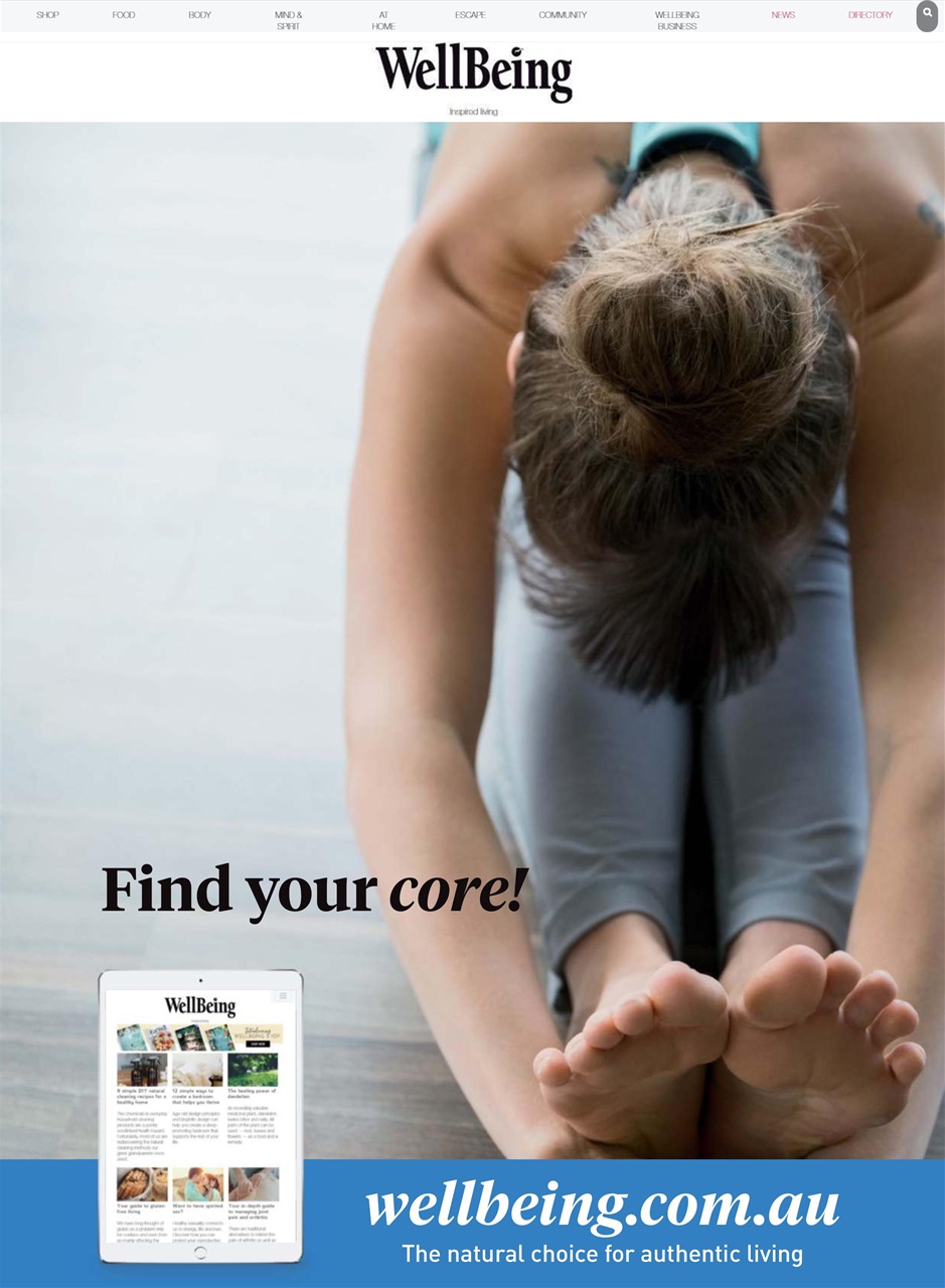 WellBeing Preview Pages