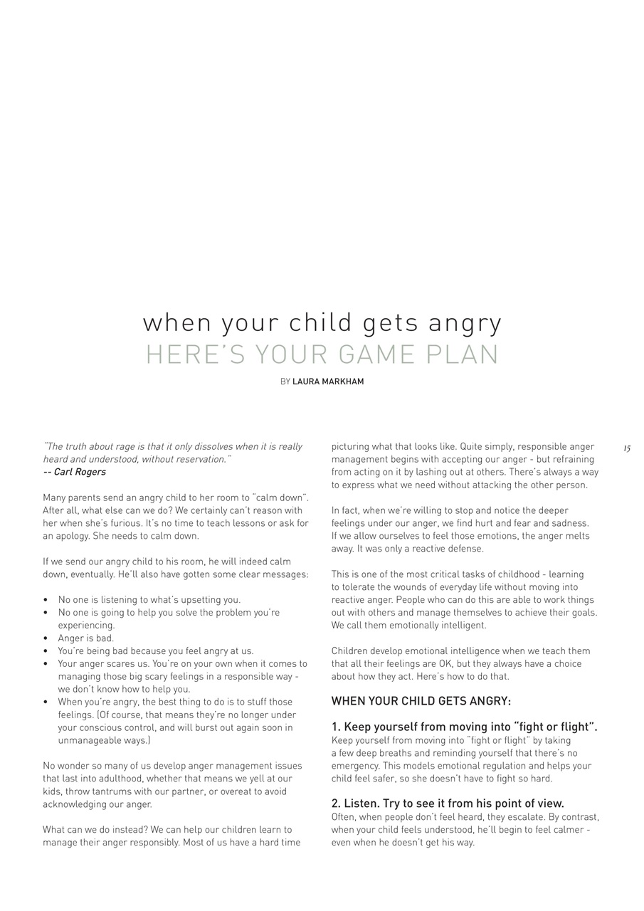 The Natural Parent Magazine Preview Pages