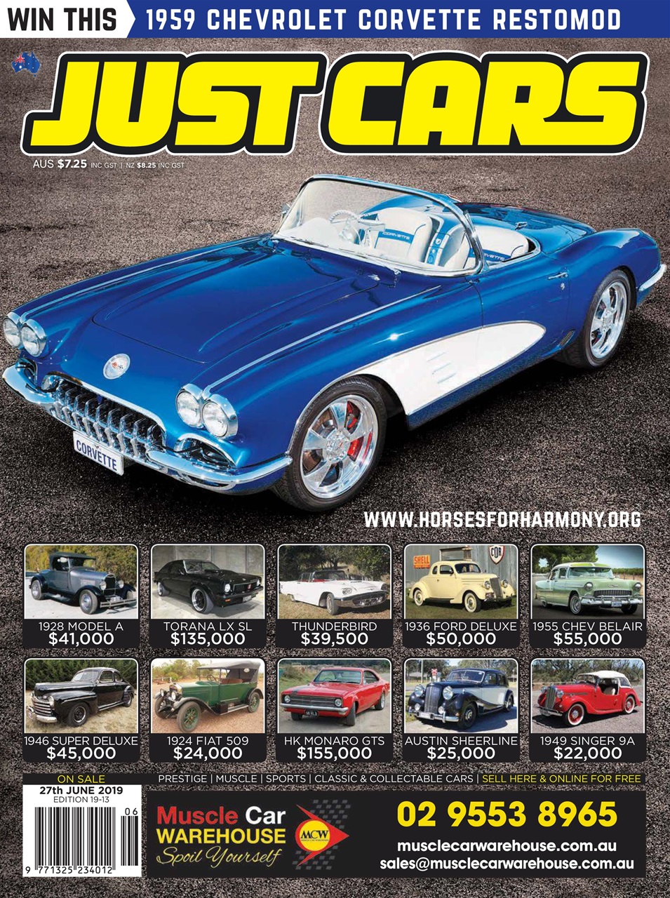 JUST CARS Preview Pages