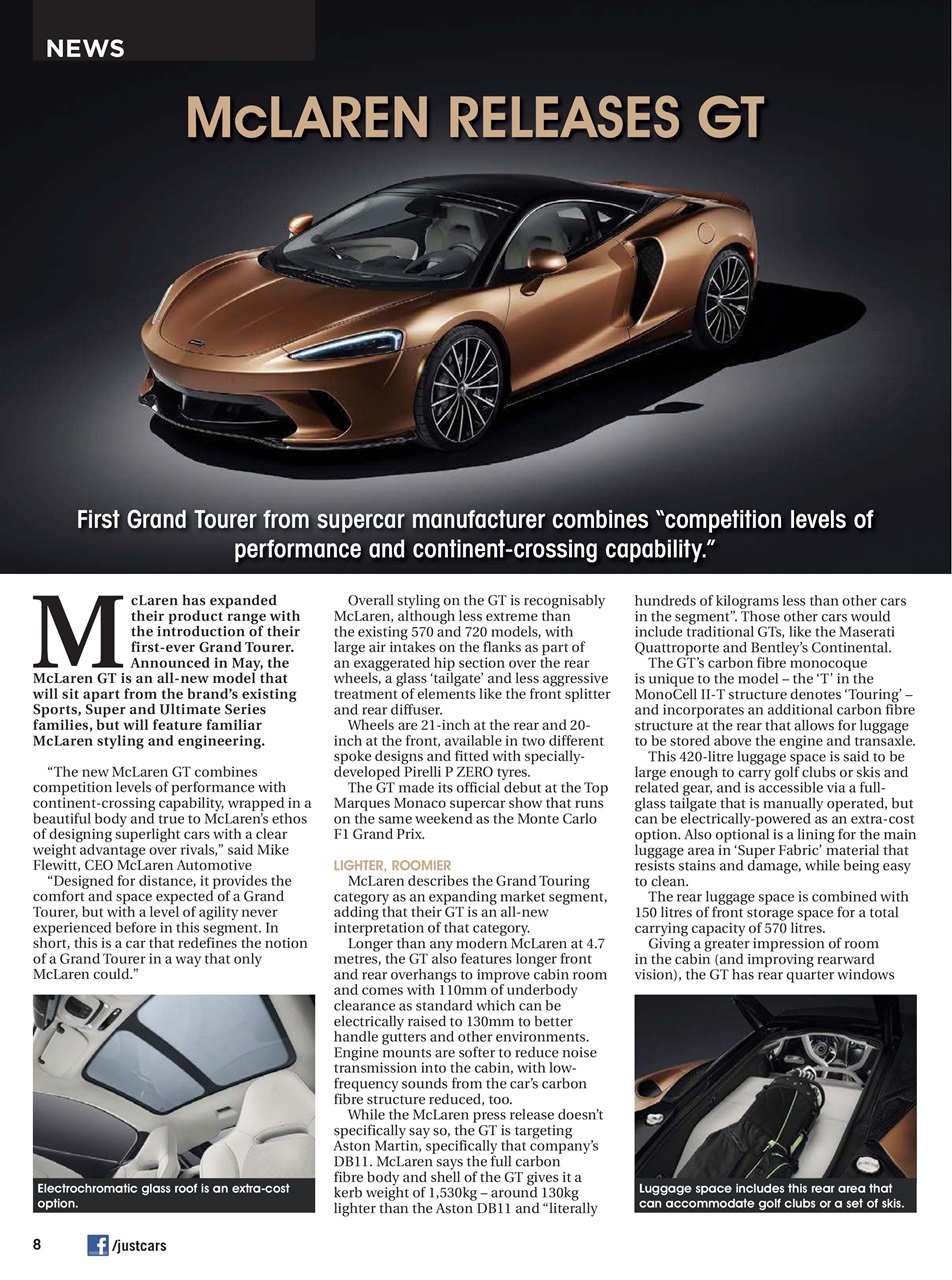 JUST CARS Preview Pages