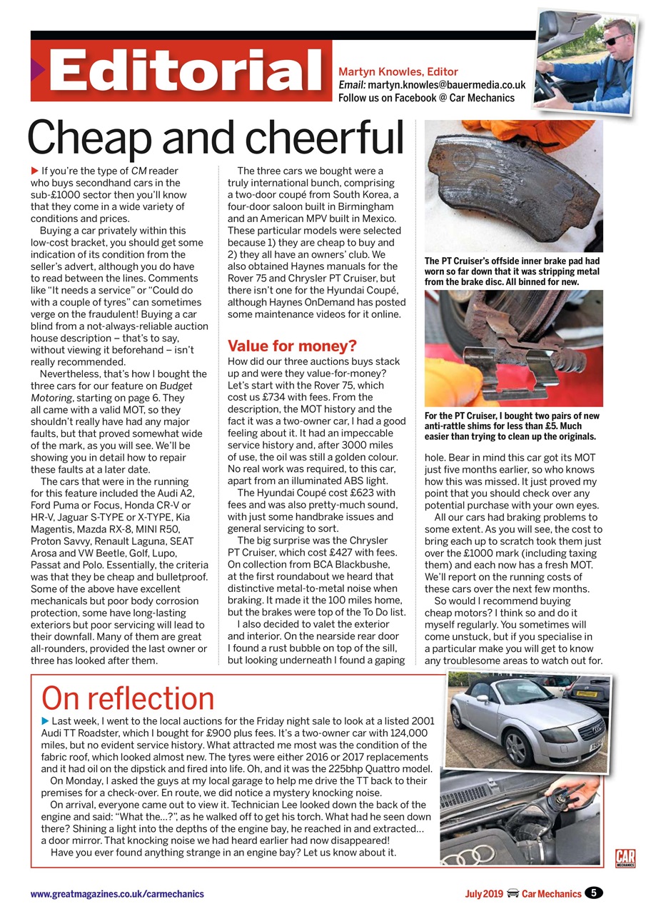 Car Mechanics Preview Pages