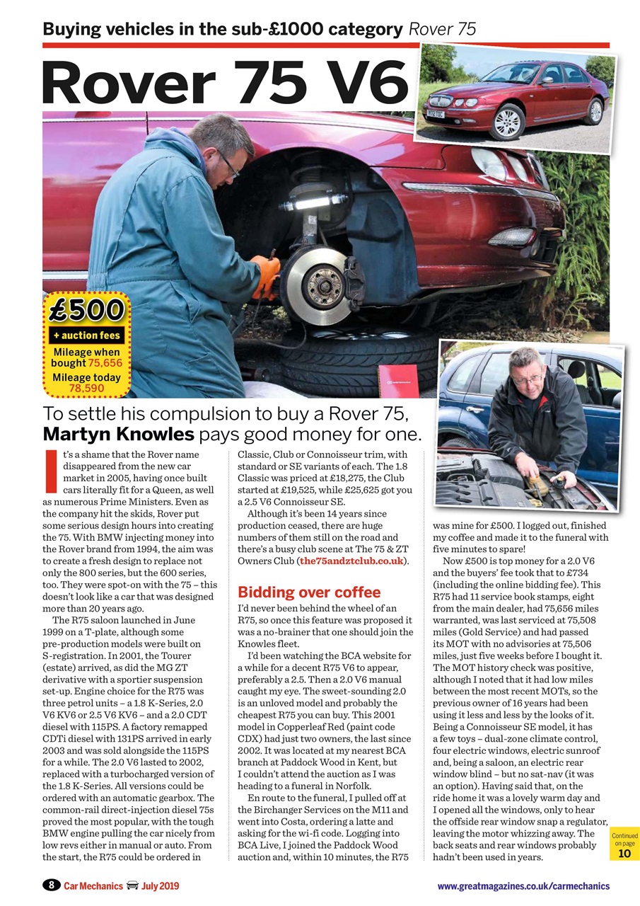Car Mechanics Preview Pages