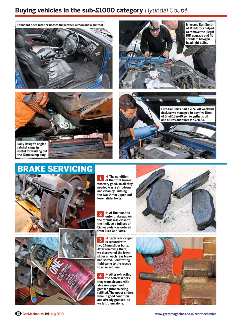 Car Mechanics Preview Pages