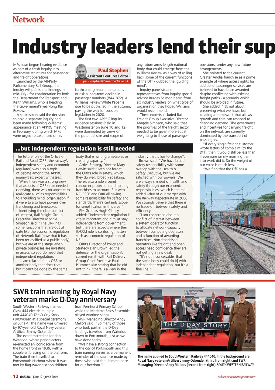 Rail Preview Pages